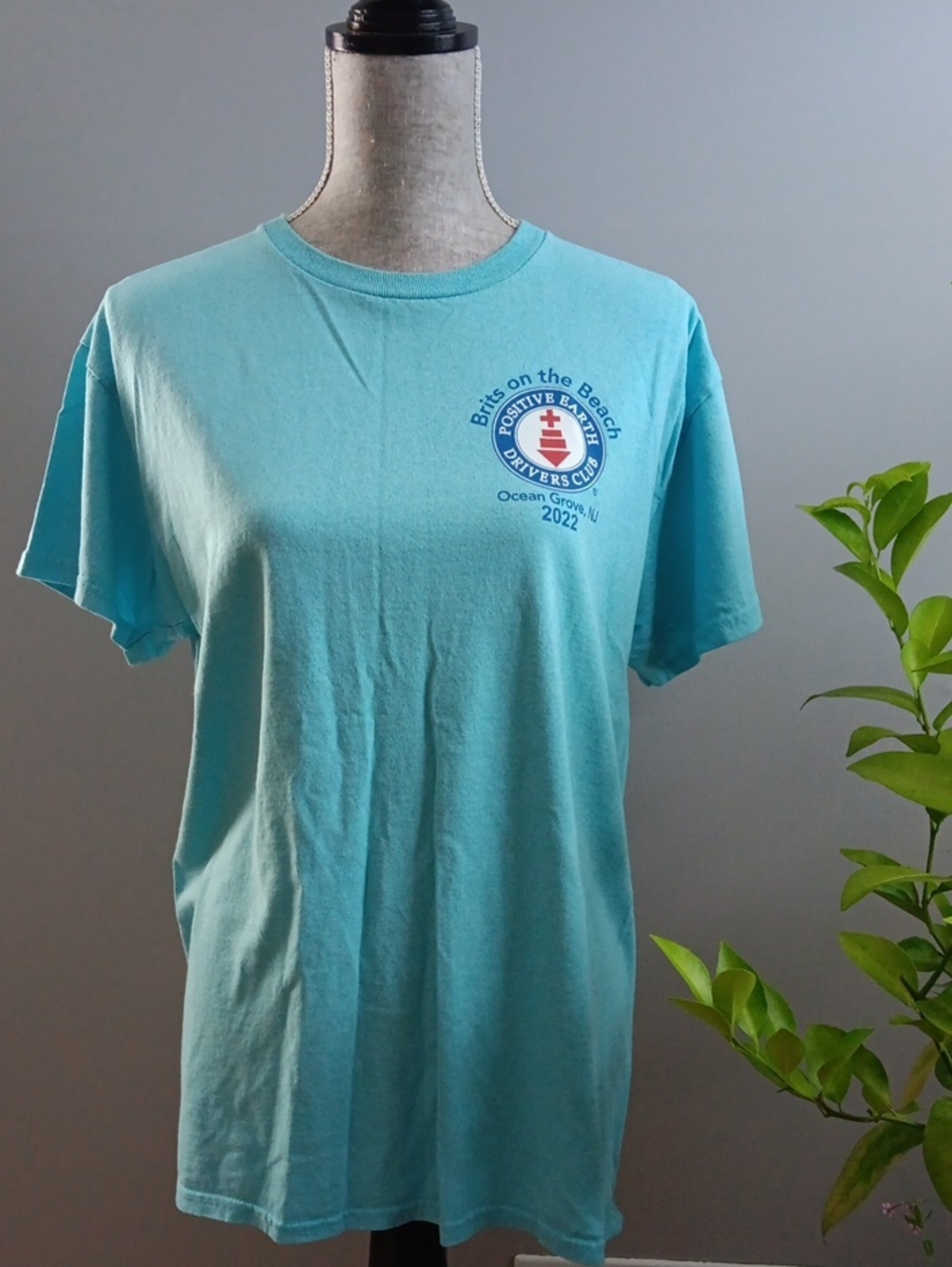 Brits on the Beach Light Blue Graphic Tee - 2022
